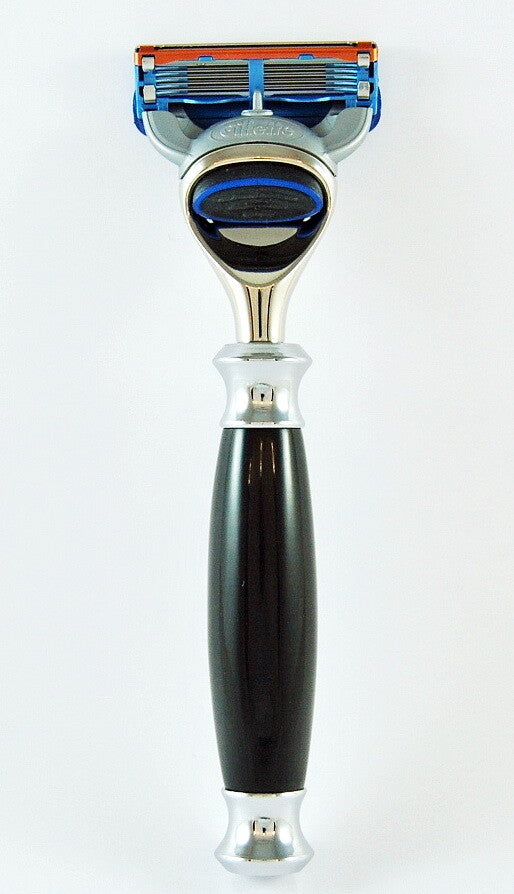 DARK HORN Razor HANS BAIER Germany compatible with Gillette FUSION Blades