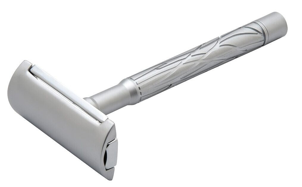 PEARL K2 Safety Razor short & long handle Brass closed comb INDIA