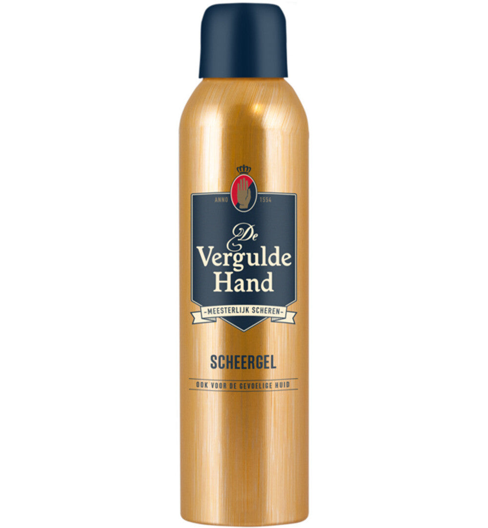 Rasiergel De VERGULDE HAND Scheergel Klassiker aus Holland 200 ml