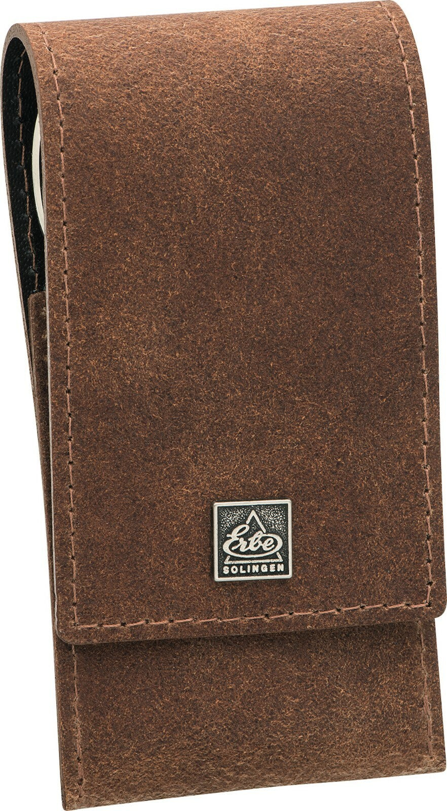 3-delt manikyr-etui BECKERMANICURE Arv Solingen LÆR rustfritt stål