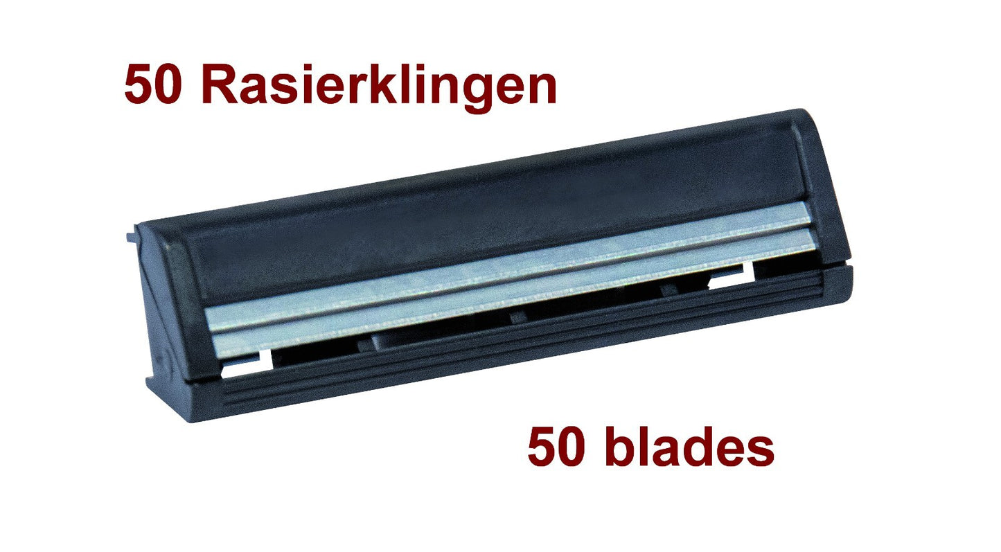 50 pcs razor blades DUAL ERBE SOLINGEN for Gillette G2 GII Contour double blades