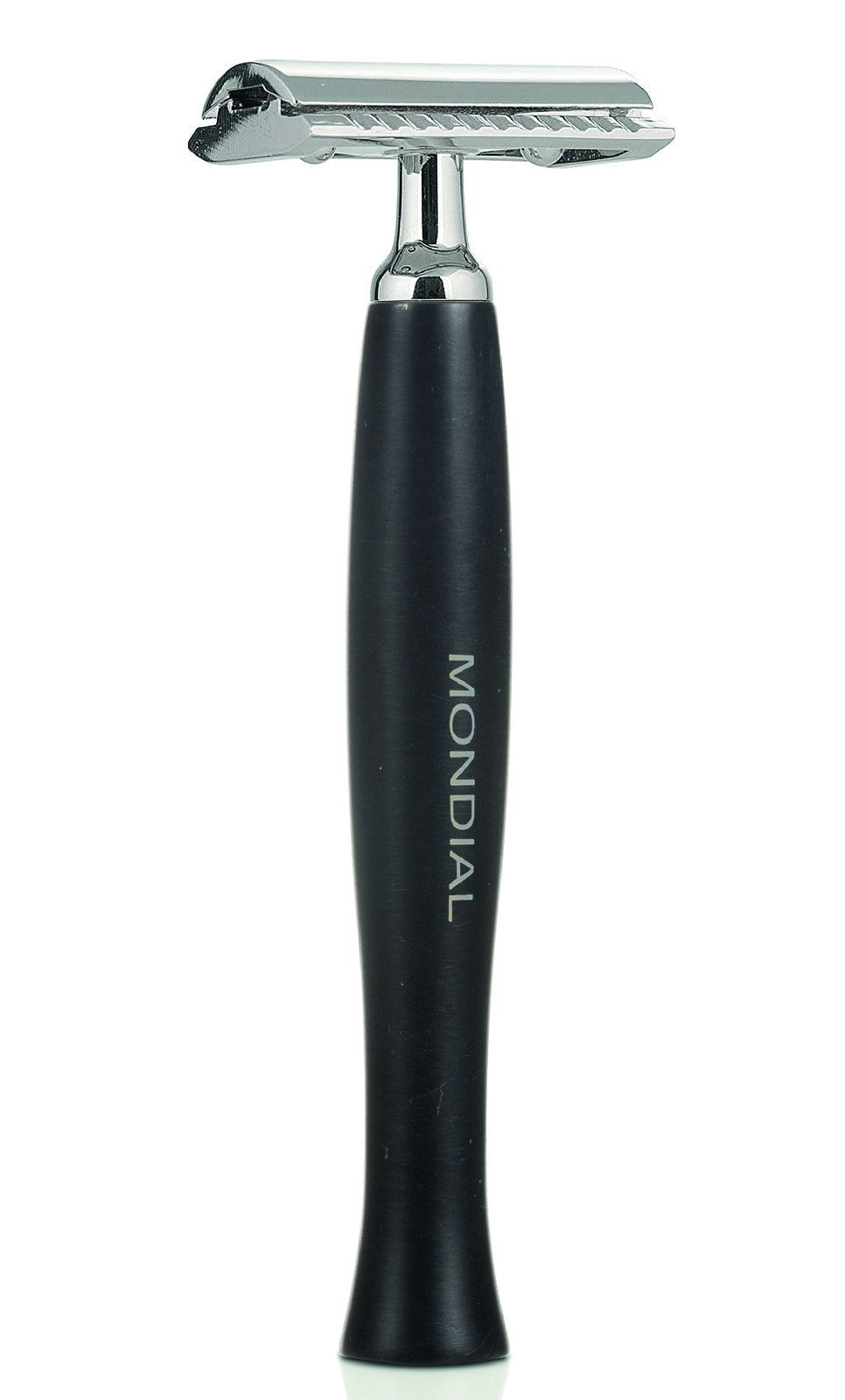 MONDIAL Antica Barberia barberhøvel titan & aluminium brunert SCHWER Italia