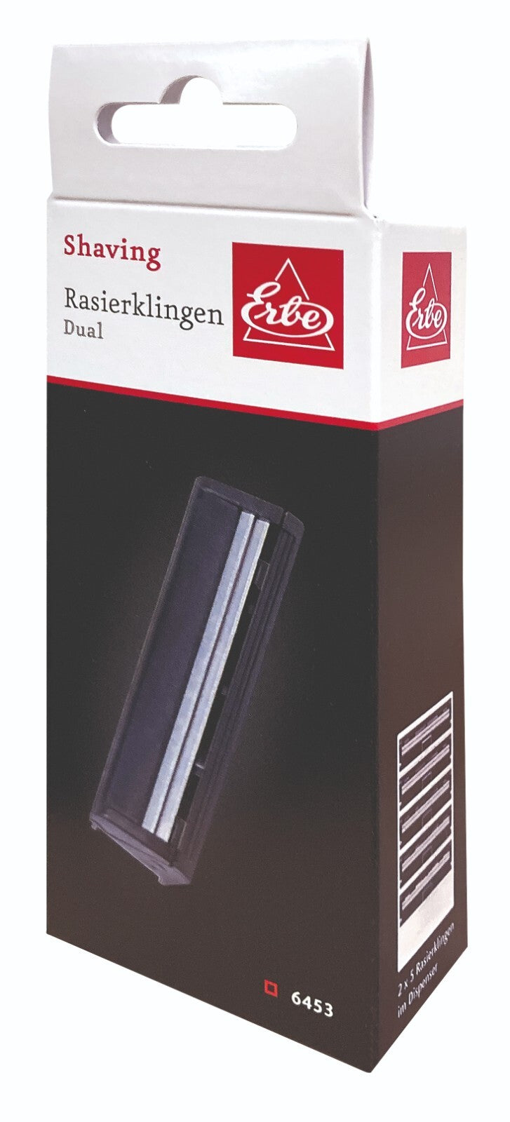 100 barberblader DUAL for Gillette G2 GII Contour dobbelblader ERBE SOLINGEN