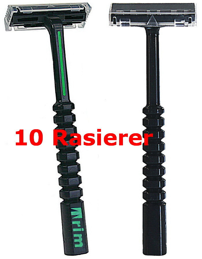 10 יחידות סכיני גילוח TRIM מפלסטיק תואם ללהבים Gillette G2 GII Duplo