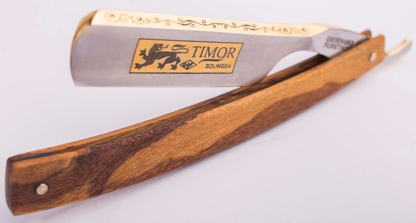 TIMOR बर्गिशर लोवे रेज़ियरमेसर गोल्ड 6/8 मार्बलवुड मेड इन सोलिंगेन जर्मनी