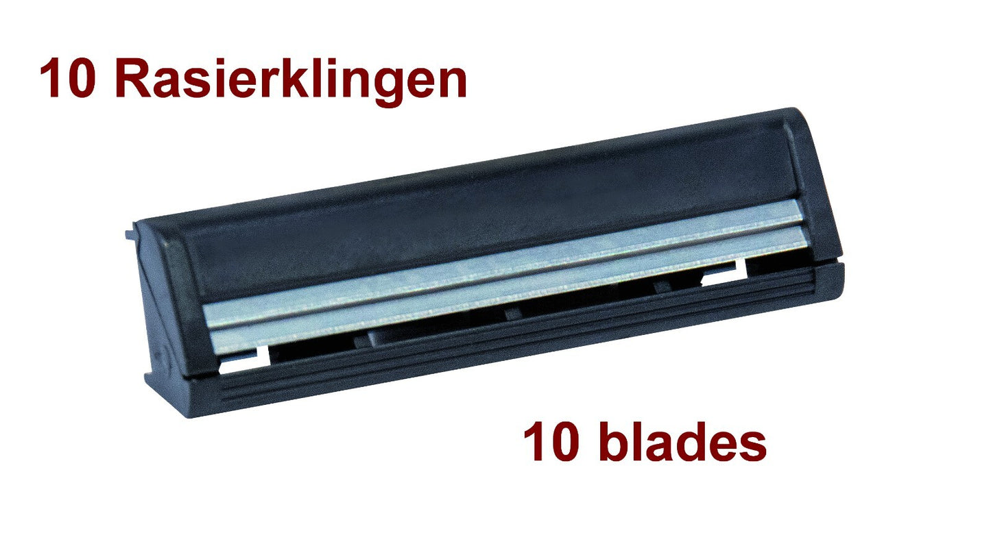 2 Trim Shaver 10 DUAL HERITAGE SOLINGEN Razor Blades for Gillette G2 GII Contour