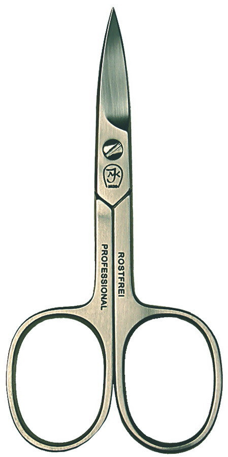 LEDER SJOKKOBRUN 10-delt Manikyrsett Manikyr Etui rustfritt RICHARD JÄGER