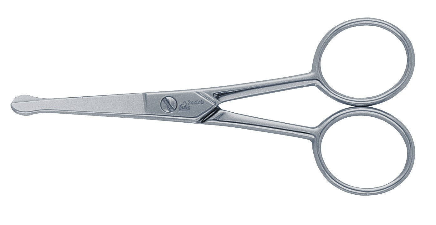 2-delt bartpleiesett BECKERMANICURE Erbe Solingen bartsett bartesaks kam lær