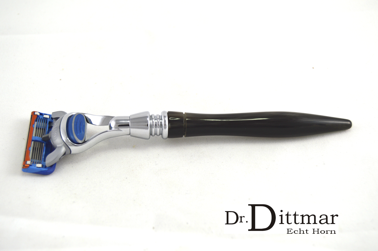 Razor REAL HORN DR. DITTMAR Germany - compatible with Gillette Fusion blades
