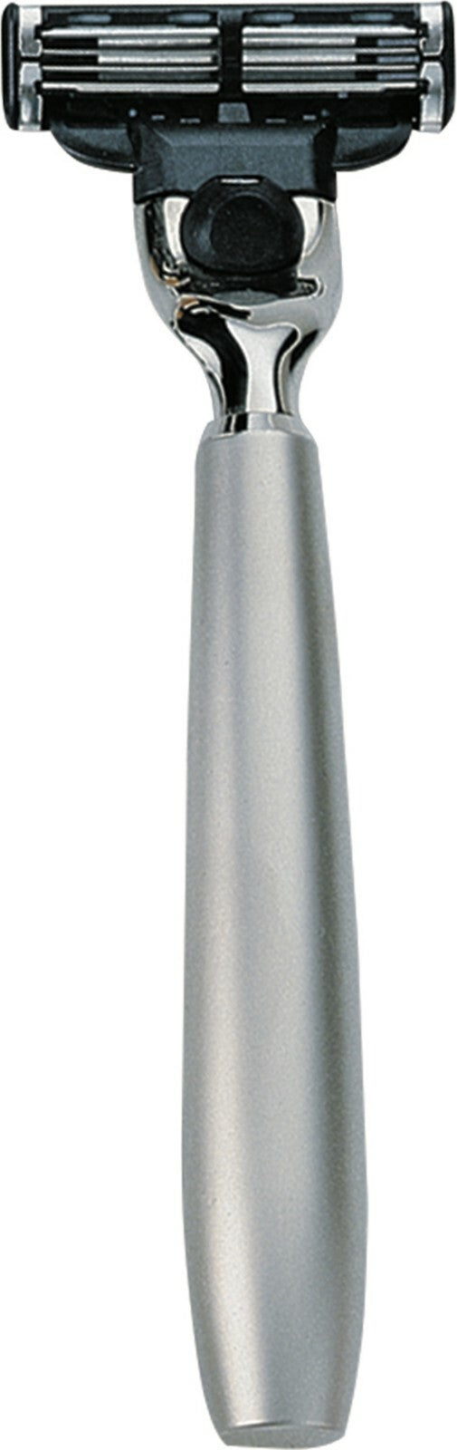 Rasoio METALL MATT pesante compatibile con lama Gillette MACH3 ERBE Solingen