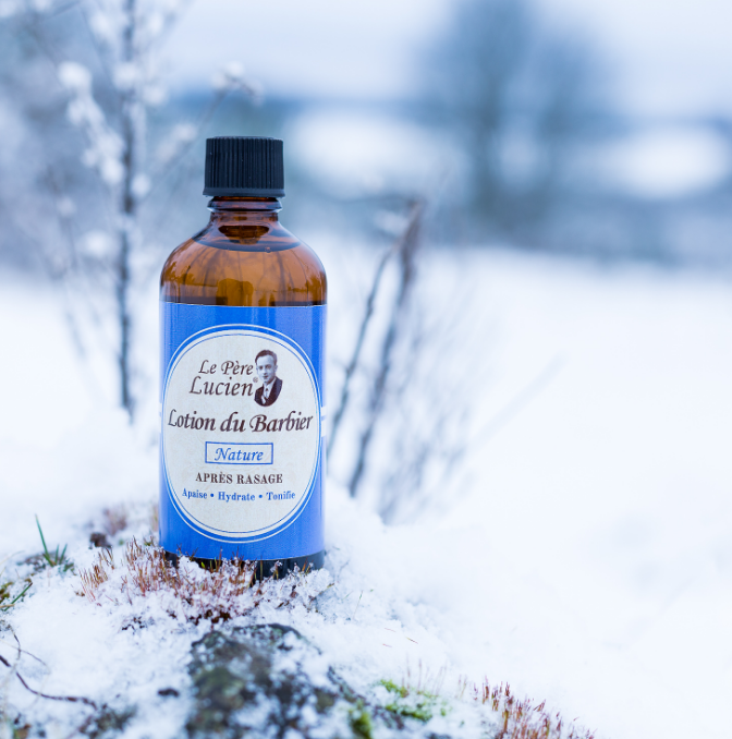 Tıraş Sonrası Doğal Ürün NATURE Le Père Lucien FRANSA MENTOLLÜ Bakım Sağlayan