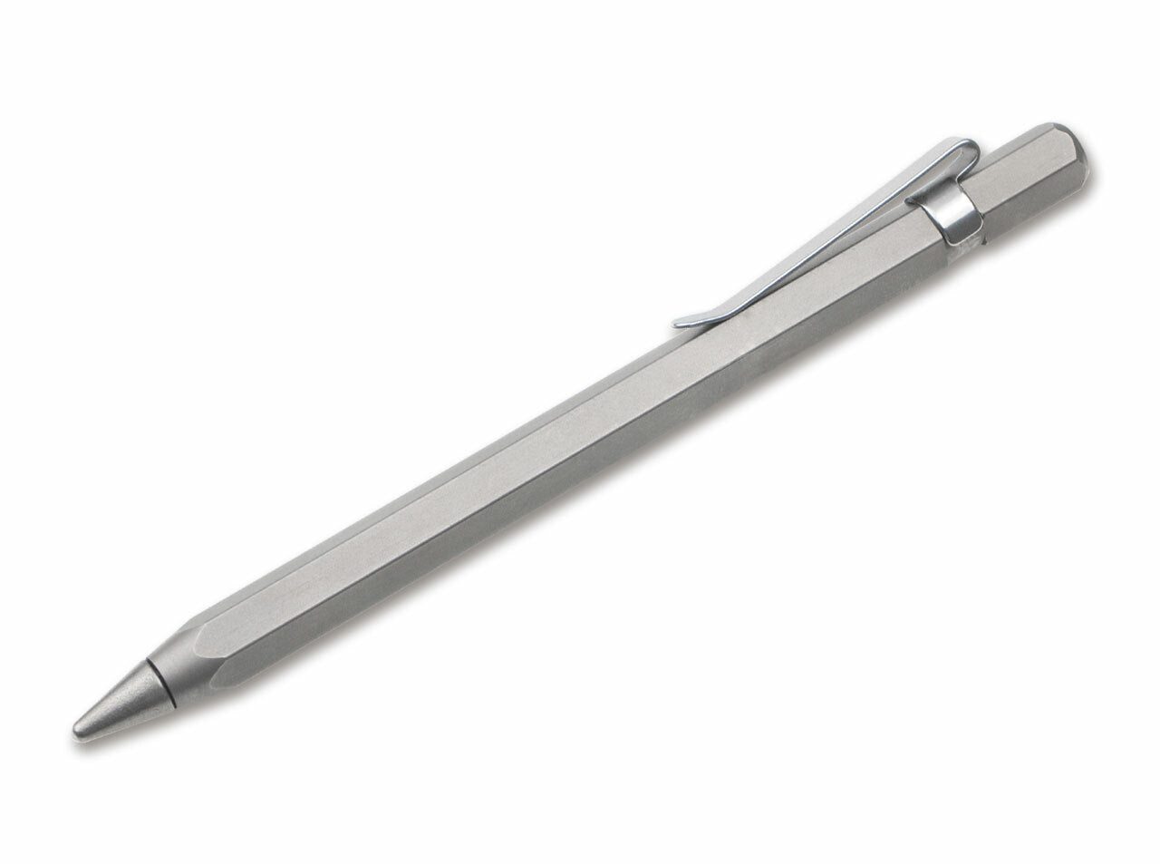 REDOX PEN BÖKER PLUS ballpoint pen made of TITANIUM without graphite abrasion or ink