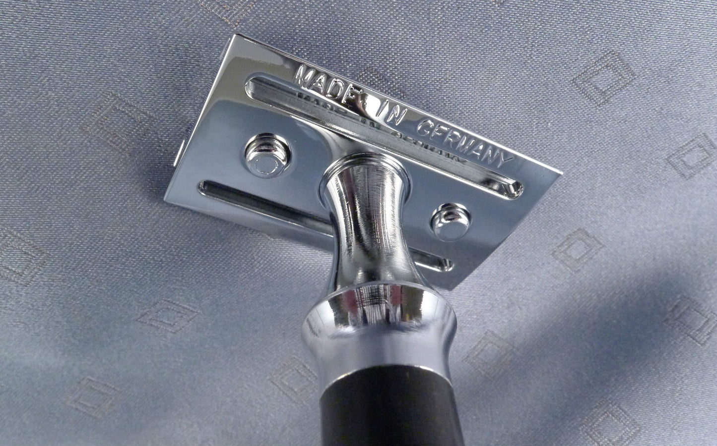 MESSING & EBONY Safety Razor made in Solingen TIMOR G&F Razor & 10 Blades