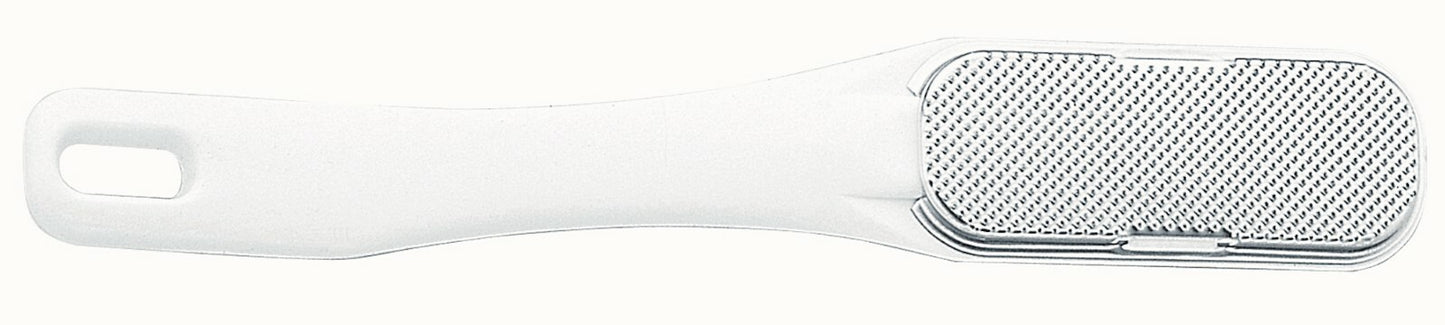 Eeltvijl roestvrij 19 cm Eeltverwijderaar ERBE SOLINGEN Becker-Manicure