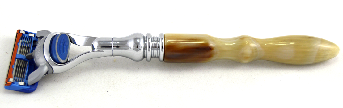 RINDERHORN Razor DR. DITTMAR Germany - compatible with Gillette Fusion Blades