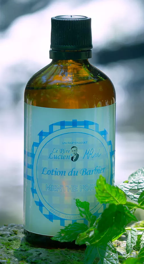 Лосьйон після гоління MENTHE FORTE Le Père Lucien FRANCE МЕНТОЛЬ & М'ЯТА доглядовий свіжий