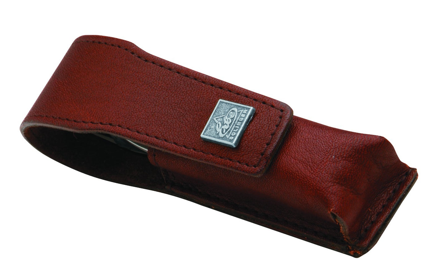 BECKERMANICURE Erbe Solingen 2-delt sett manikyr-etui negleklipper lær brun