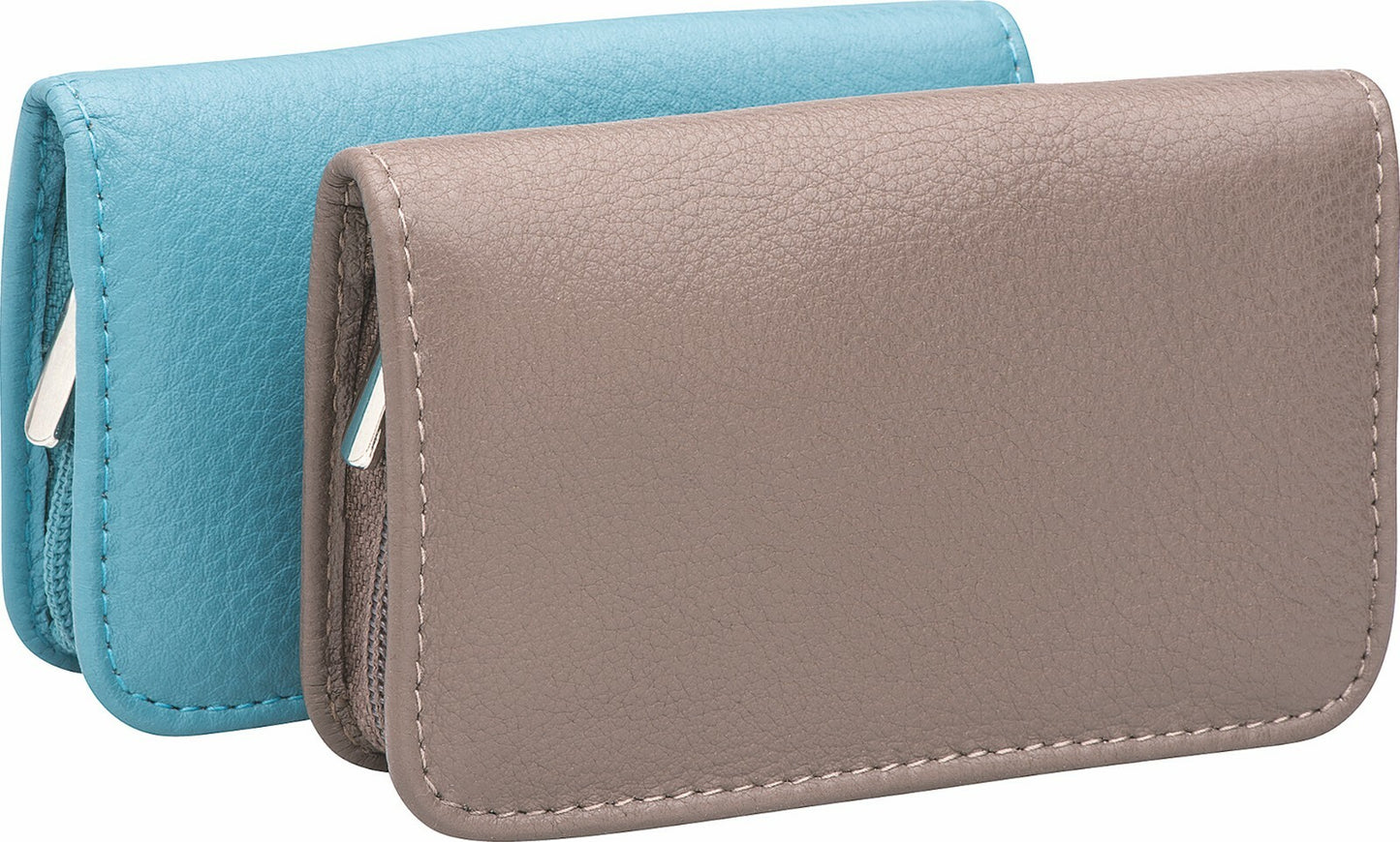 TAUPE Manikür Seti - BECKER-MANICURE Erbe Solingen - Gerçek Deri Manikür Çantası