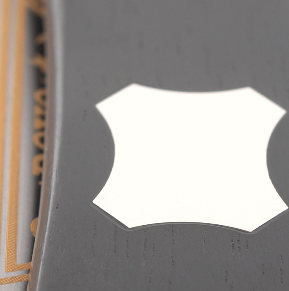 ASTRALE DOVO Solingen Tyskland Barberkniv 5/8" Karbonstål Gulletsning Ebenholt