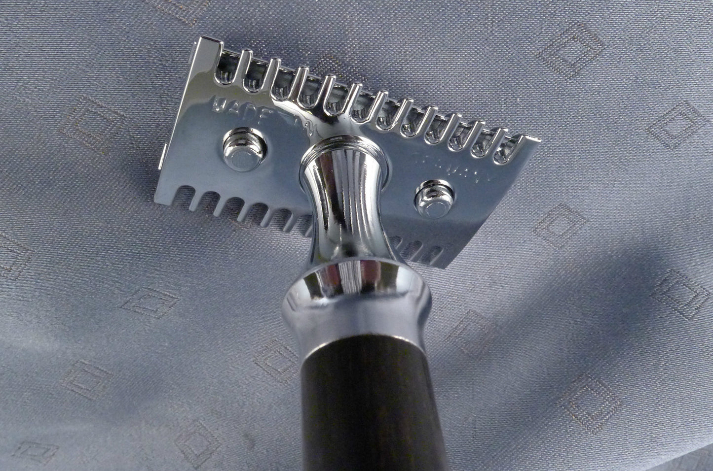 EBENHOLZ Safety Razor OPEN COMB Double-Edge Razor TIMOR made in Solingen